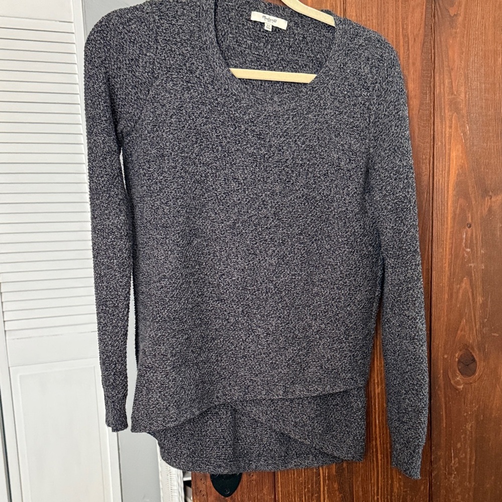 Madewell Charcoal Crew Neck Sweater